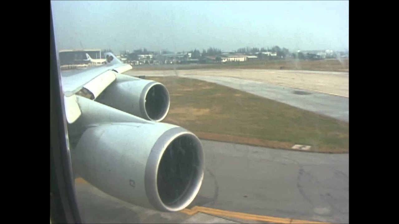 THE SIGHT & THE SOUND 2/2 : Thai Airways B 747-4D7 HS-TGM documentary Bangkok to Osaka (KIX)
