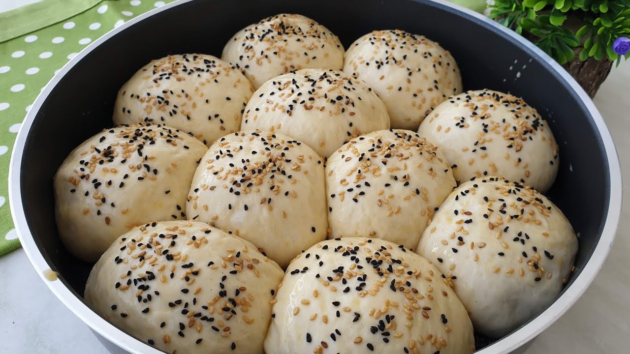 Ev halkı bu ekmeğe bayıldı🍃Pamuk gibi çiçek ekmek tarifi