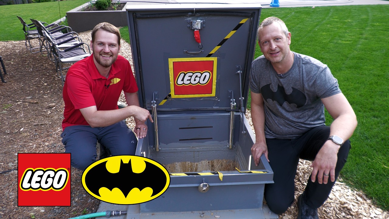 What's Inside Underground LEGO Batcave Bunker?