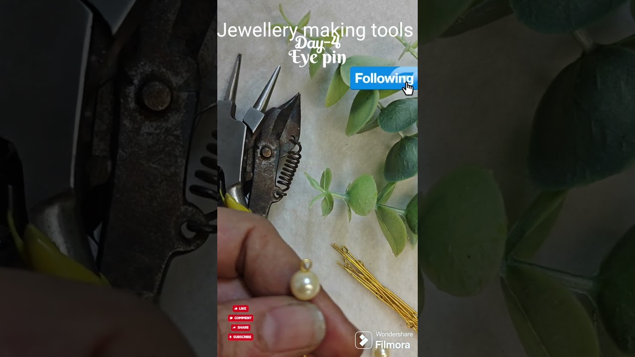 Jewellery making tools series of shubhrakala. DIY your own jewellery. follow shubhrakala_art_soul
