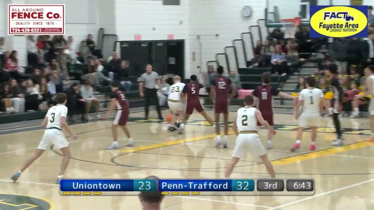 Uniontown vs. Penn-Trafford | 2025-26 Boys Basketball Highlights