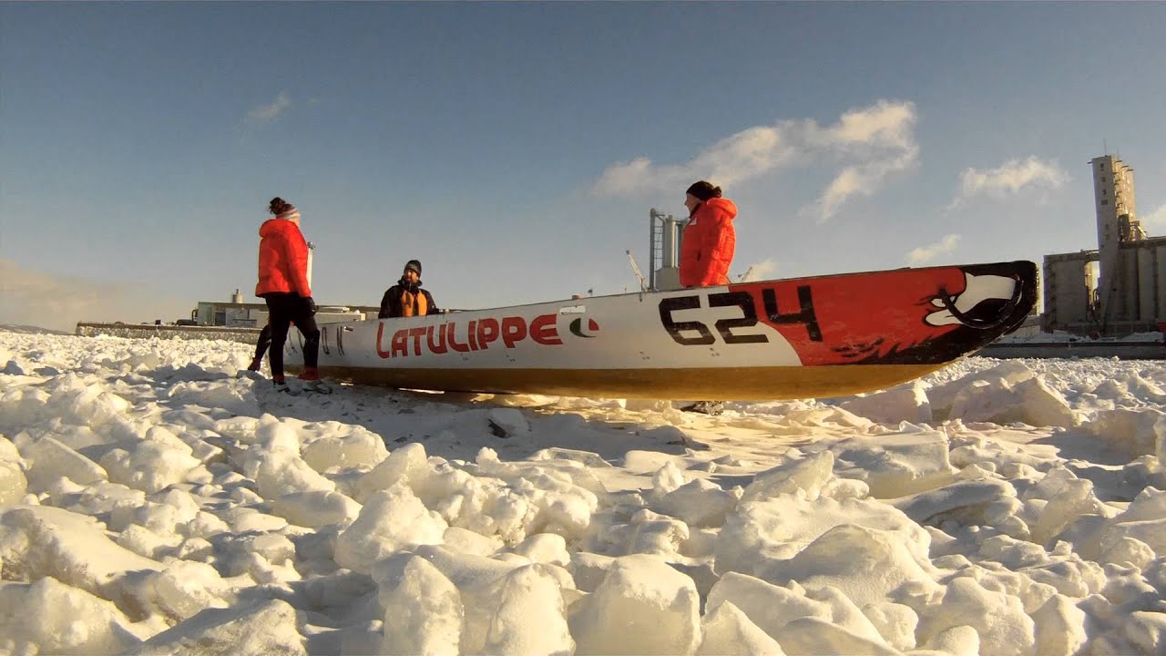 Le canot à glace