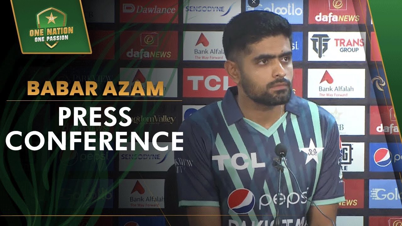 Babar Azam's Pre-Series Press Conference | Pakistan vs England