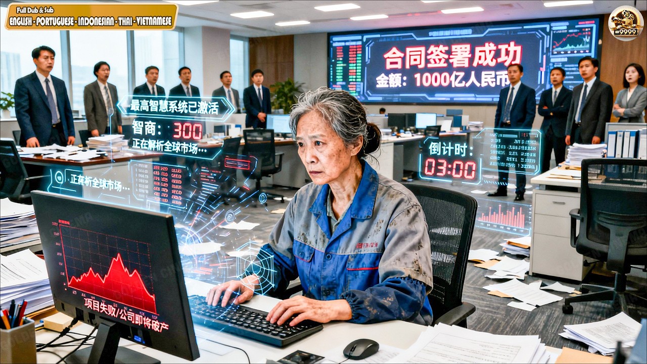 Janitor Granny Is Mocked As Trash, Revealed With IQ 300, Signs Billion Deal To Save Company