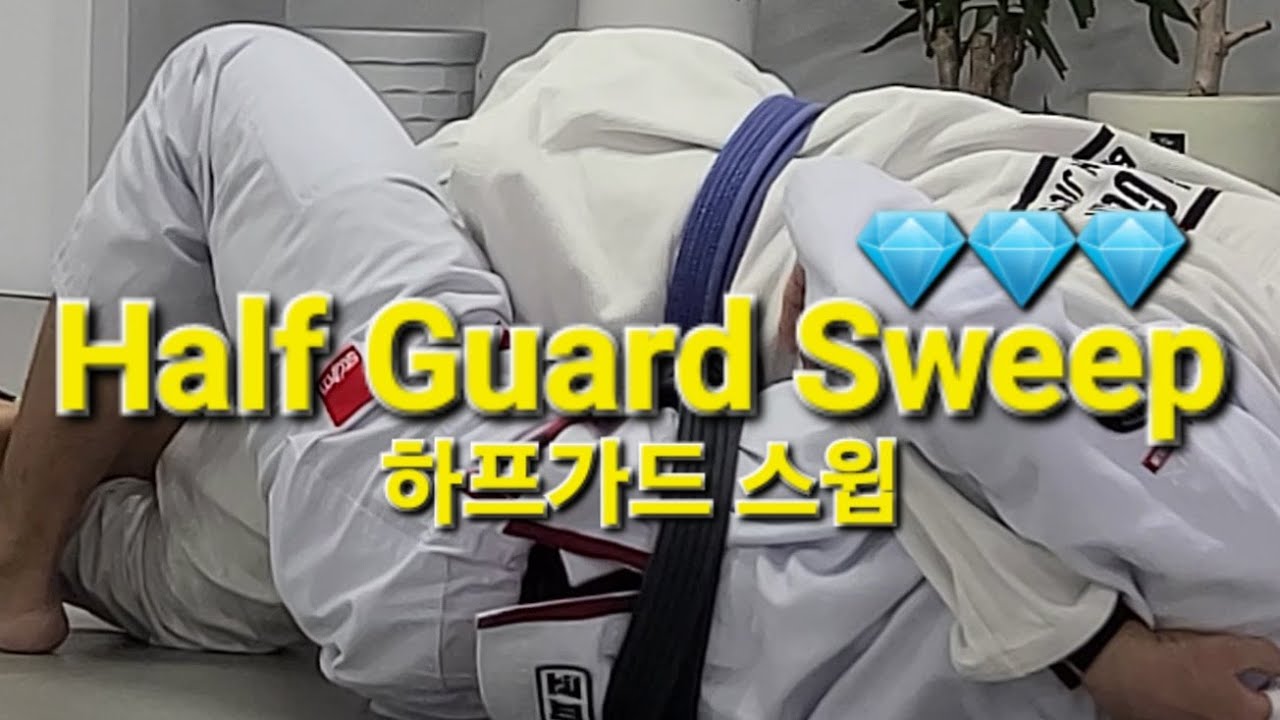 하프가드 스윕 Half Guard Sweep (기술도움 : 김민우) #하프가드스윕 #HalfGuardSweep