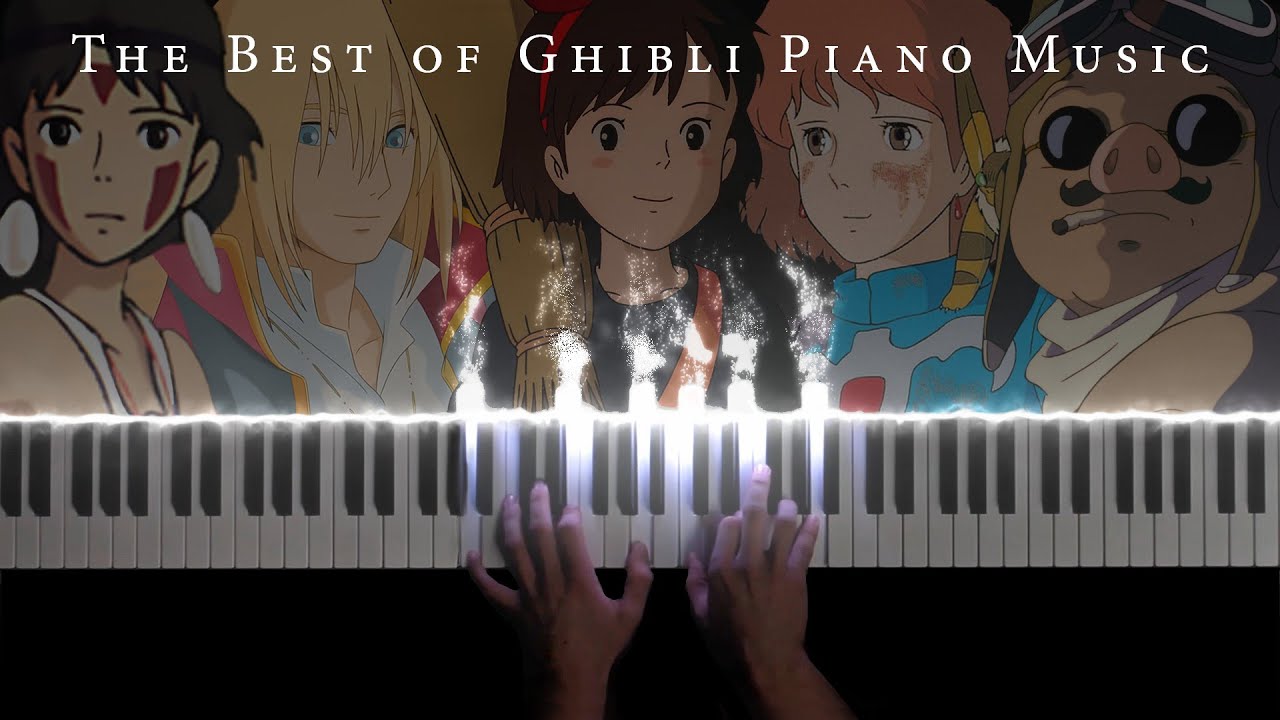 The Best of Ghibli Piano: 1 Hour of Beautiful & Relaxing Studio Ghibli Piano Music