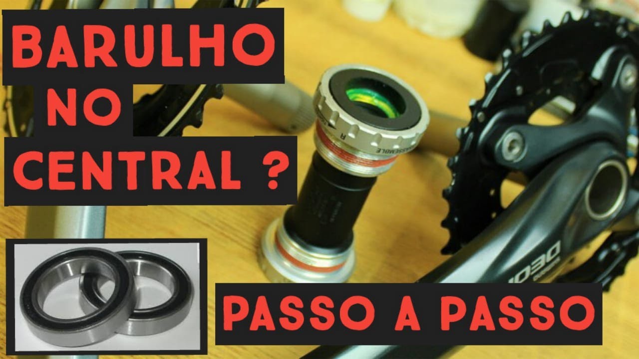 COMO TROCAR ROLAMENTO FAZER MANUTENÇÃO MOVIMENTO CENTRAL HOLLOWTECH NÃO FUNCIONA EM TODOS OS MODELOS