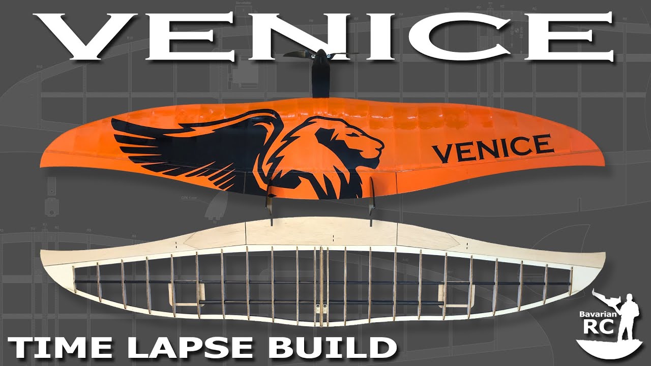 Venice RC Flying Wing - Time Lapse Build
