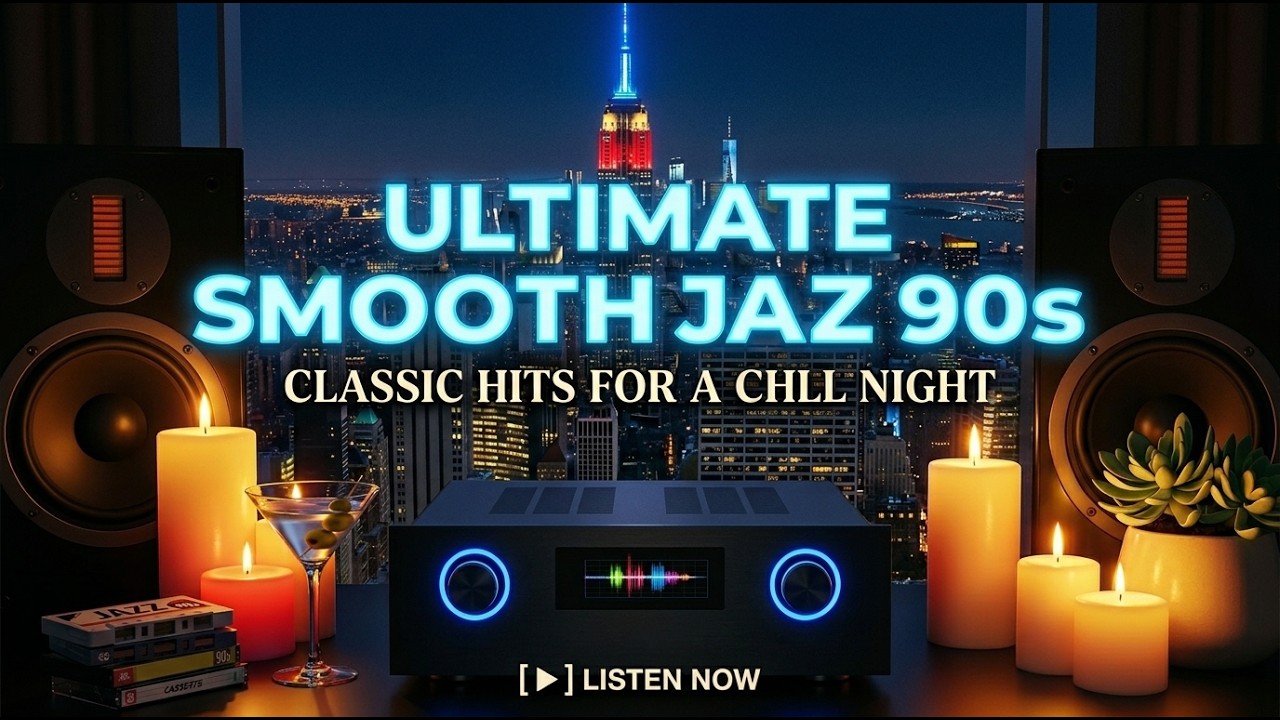 Smooth Jazz Classics 🎷 Relaxing 90s Vintage Grooves for Quiet Evenings🎶