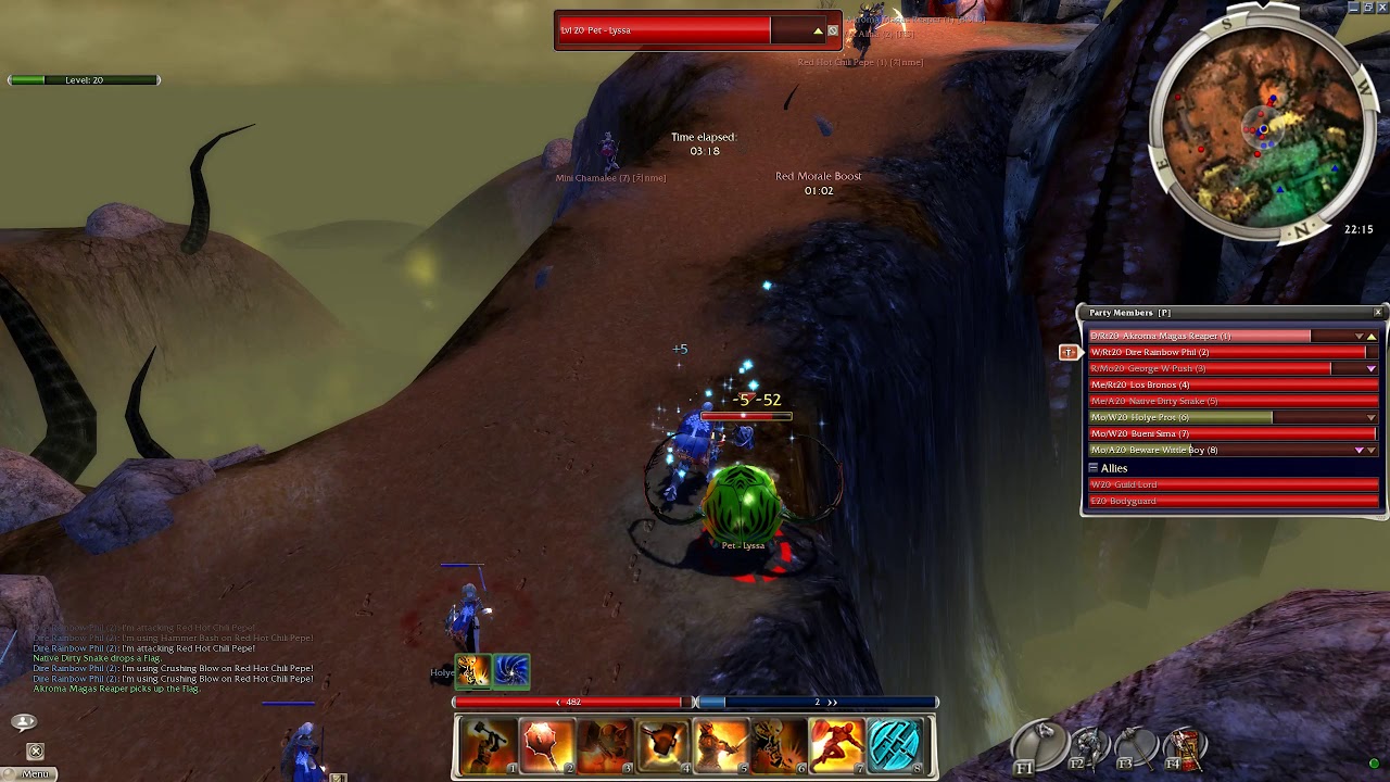[BOLD] vs. [enemy] Guild Wars GvG Scrimmage (Corrupted Isle)