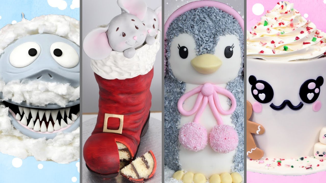 TOP HOLIDAY CHRISTMAS CAKE DECORATING IDEAS 2021!