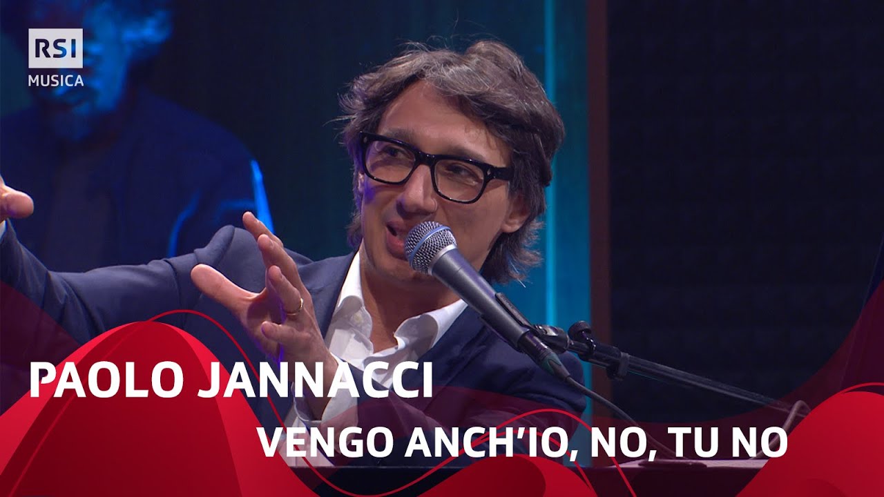Vengo anch'io, No, tu no - Paolo Jannacci | RSI Musica