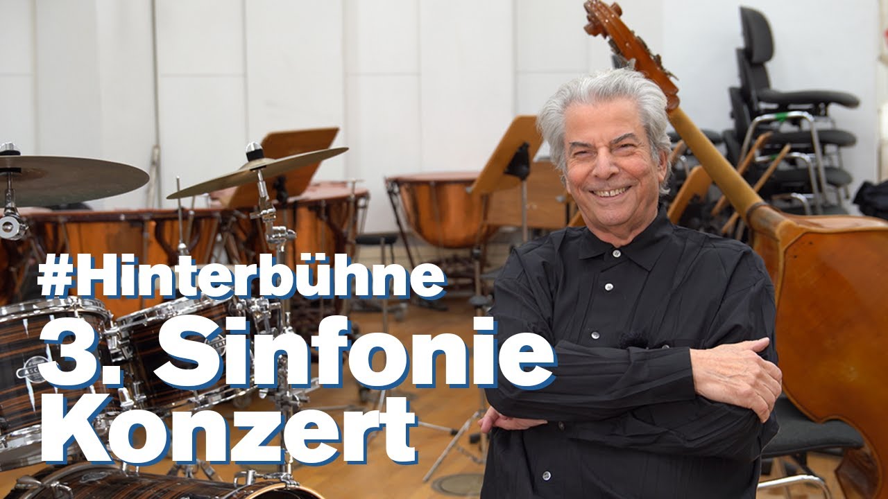 #Hinterbühne: 3. Sinfoniekonzert 2023 (mit Hartmut Haenchen)