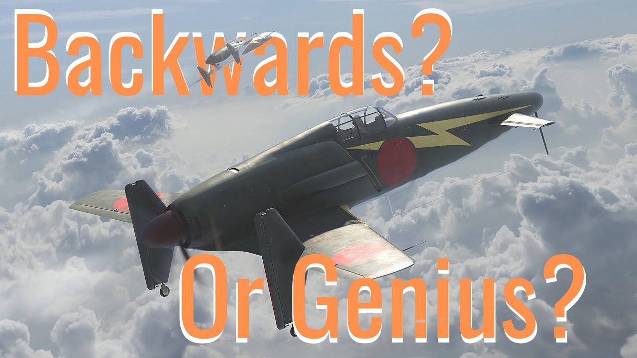 Kyushu J7W Shinden | Japan's Backwards Plane