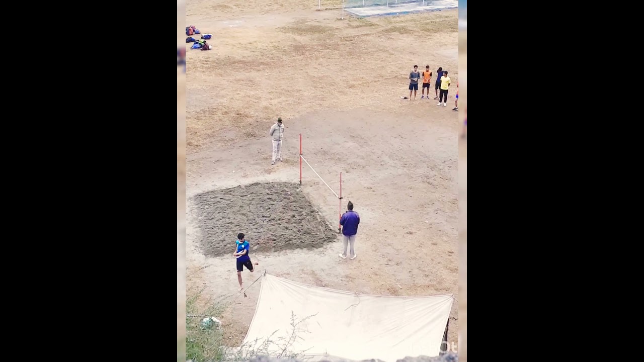 HP Police ..District Mandi ...constable  bharti Pandoh (06 Dec 2021) Best High jump