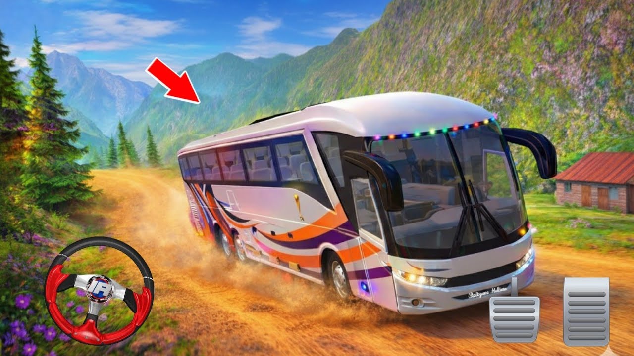 Hill Climb Bus Driving Simulator | Extreme Mountain Challenge
