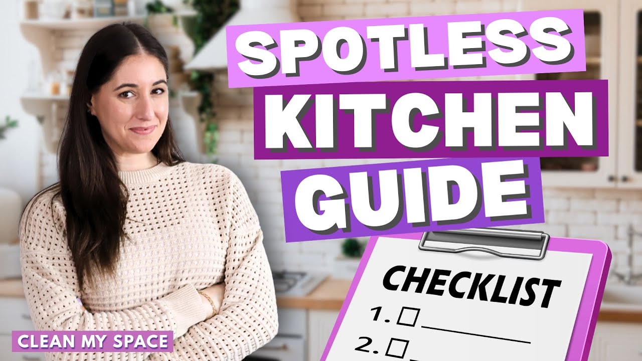 CLEAN Your Way To a STRESS-FREE Kitchen!