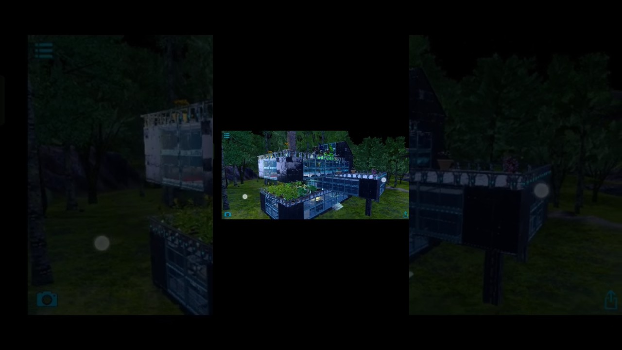 ark mobile:- build model house tutorial