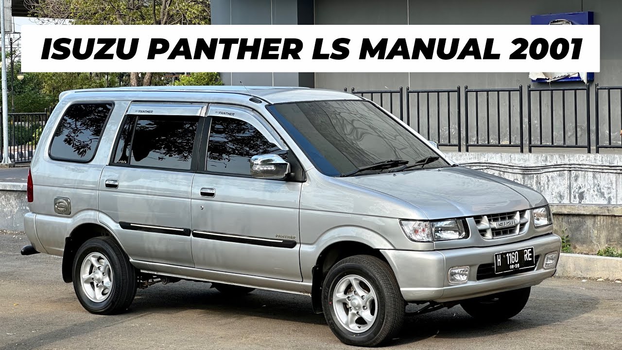 ISUZU PANTHER 2.5 LS MANUAL 2001