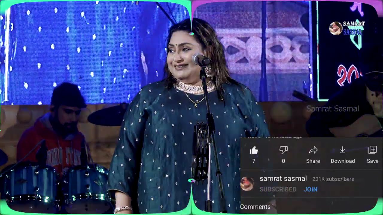 Hari Om Hari \\ Cover By - Miss Jojo \\ Usha Uthup \\ By - Samrat Sasmal