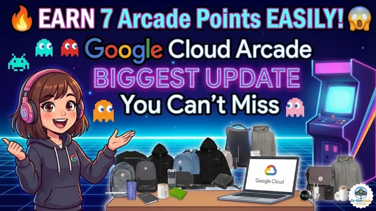 Легко заработайте 7 очков Arcade! Самое масштабное обновление Google Cloud Arcade, которое нельзя...
