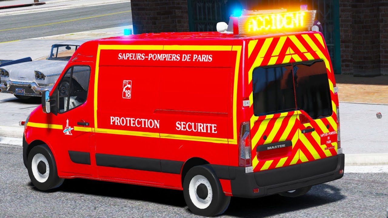 [GTA5] JE CRÉMON PREMIER CAMION DES POMPIERS DE PARIS #15