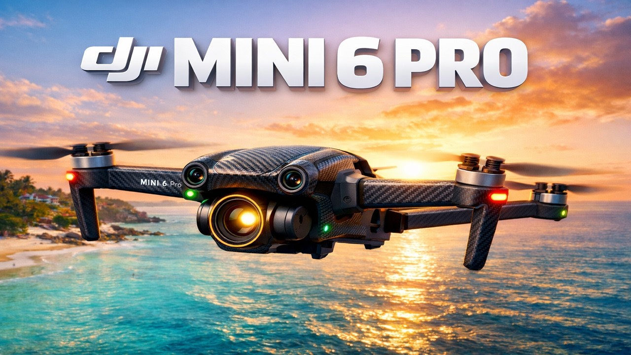 Дата выхода и цена DJI Mini 6 Pro: лучший дрон для путешествий для профессионалов?