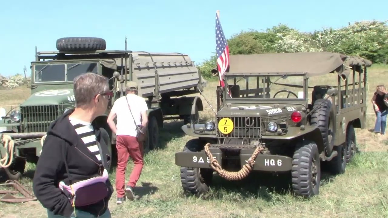Camp militaire US 1944 LEFFRINCKOUCKE le 9 mai 2025