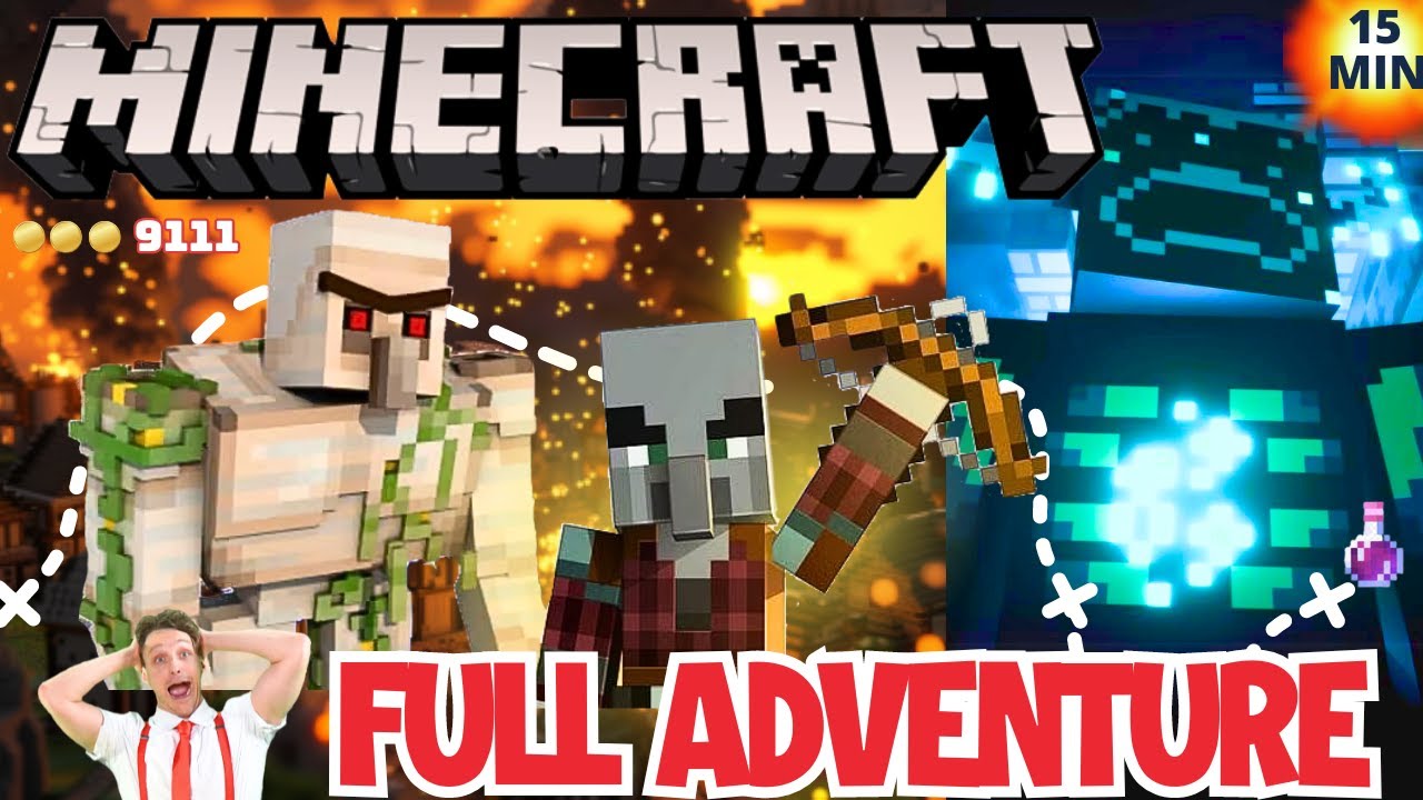 Summer Kids Minecraft Video Game Adventure | Brain Break Workout & PE Game
