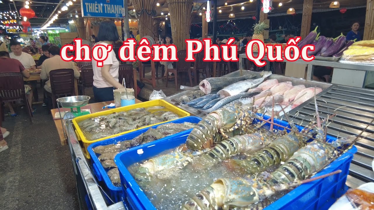 Chợ đêm Phú Quốc.