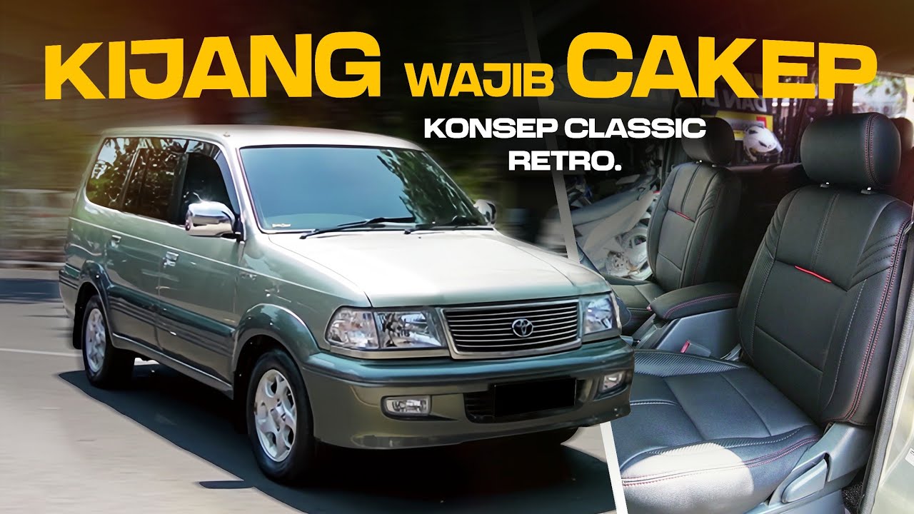 RESTORASI RETRO KIJANG KRISTA !! RAPIH KLIMIS !! 