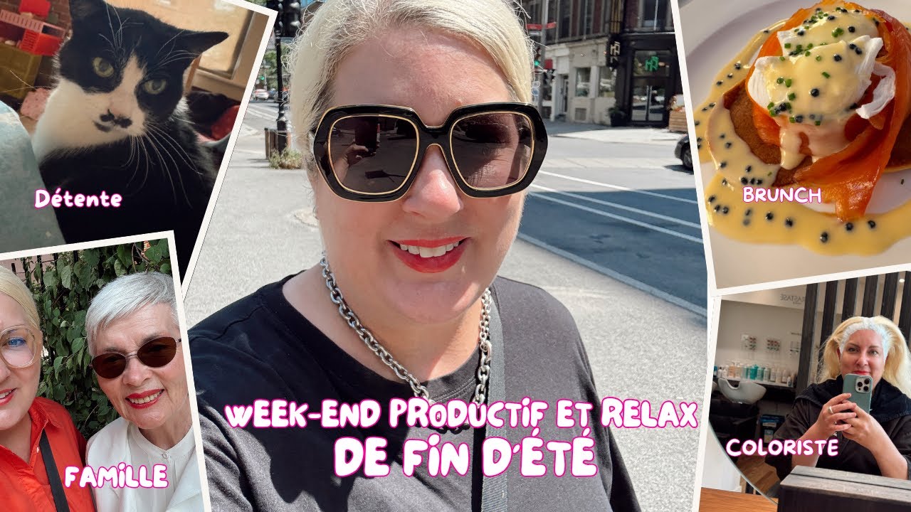 WEEK-END PRODUCTIF ET RELAX DE FIN D'ÉTÉ - VLOG - EVE MARTEL