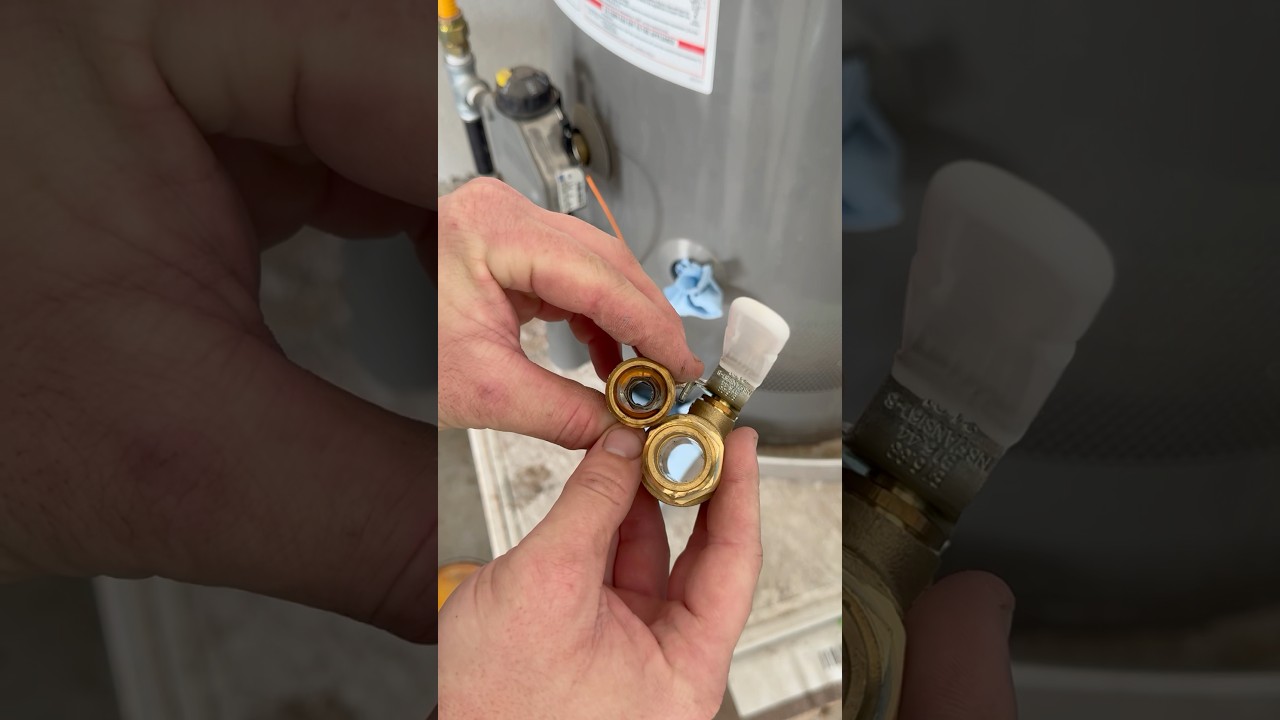 Water Heater Drain Valve Upgrade