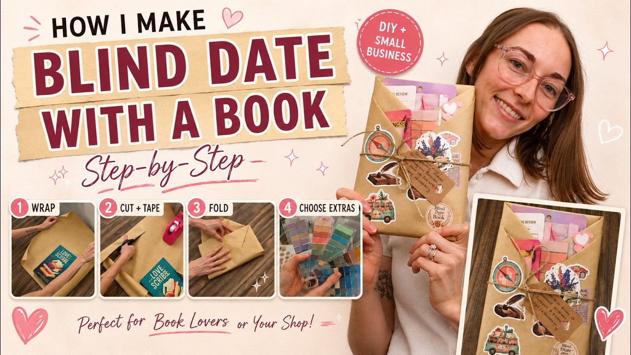 How I make blind date with a books | Step-by-Step instructions
