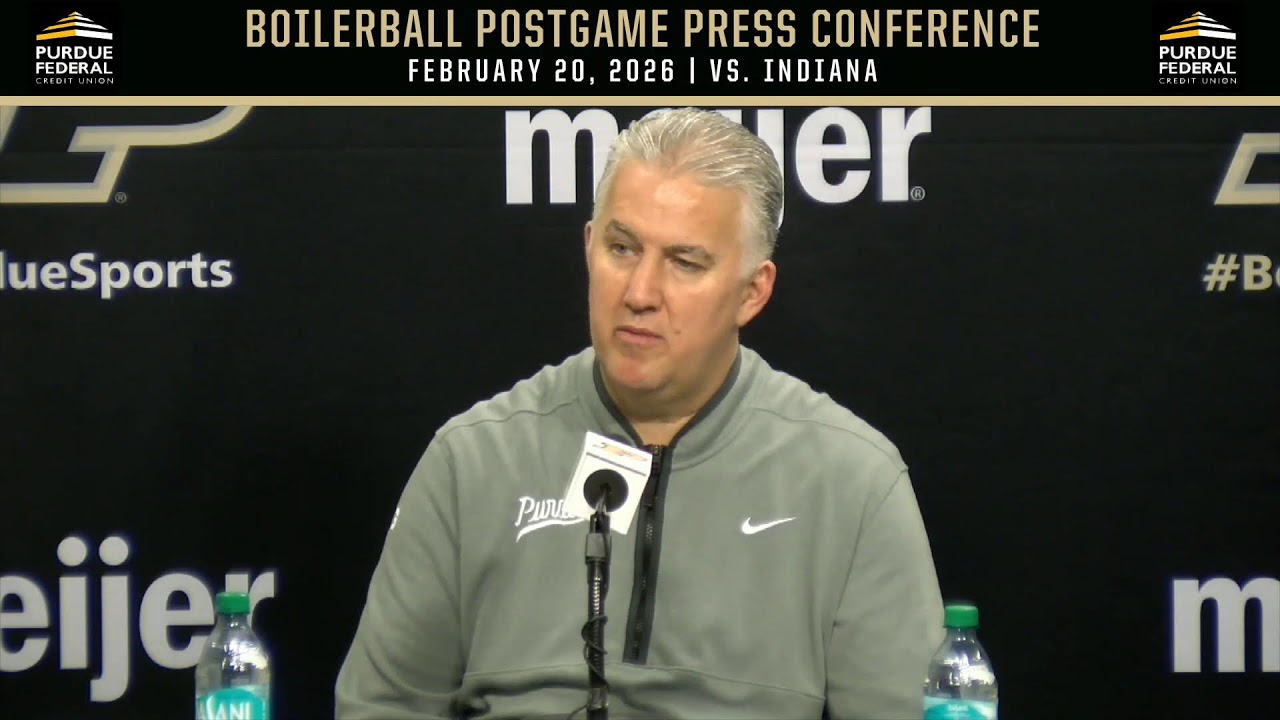 BoilerBall Postgame Press Conference | vs. Indiana