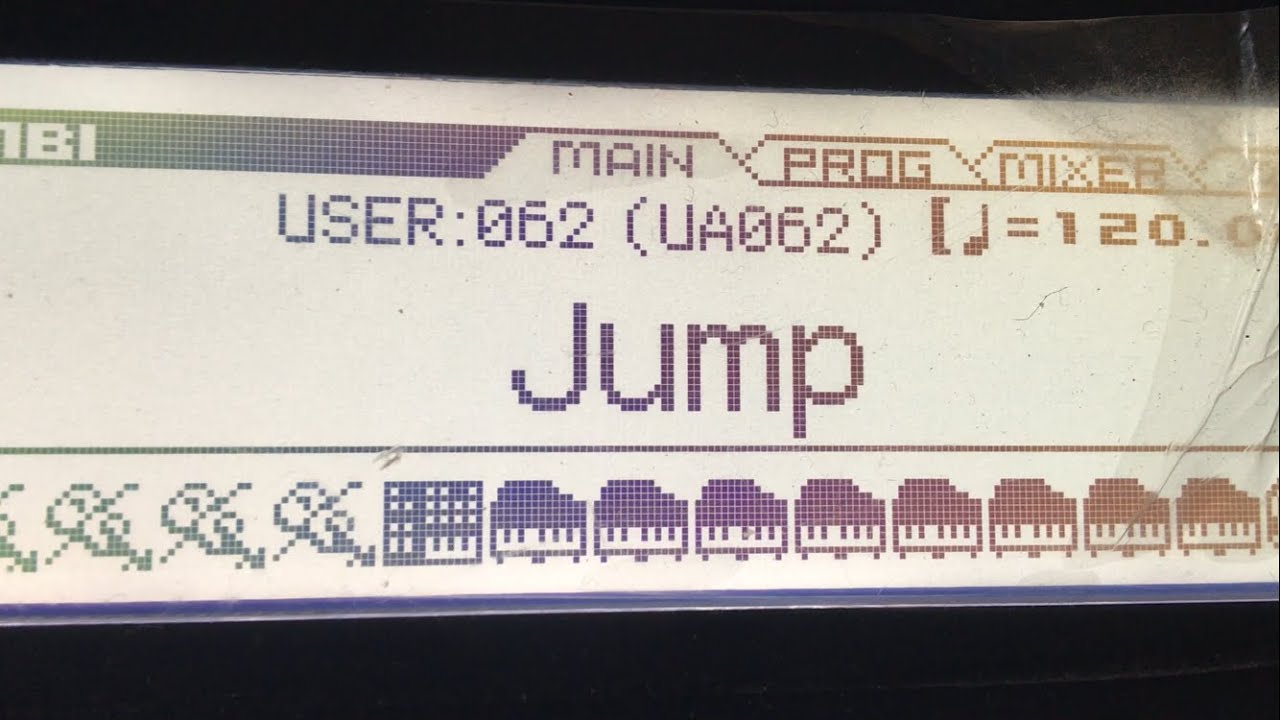 COMO TOCAR JUMP VAN HALEN TECLADO