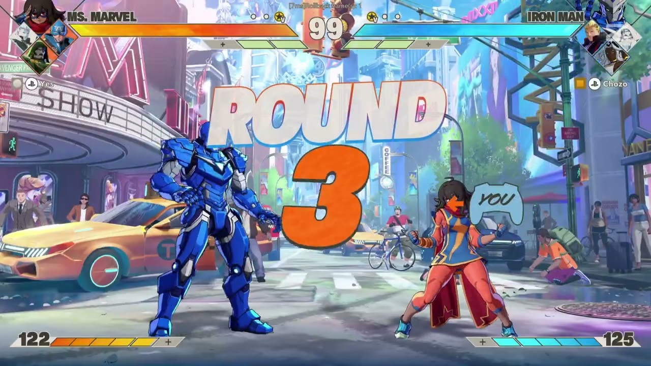 Marvel Tokon Beta High Level Ms. Marvel & Iron man Gameplay!