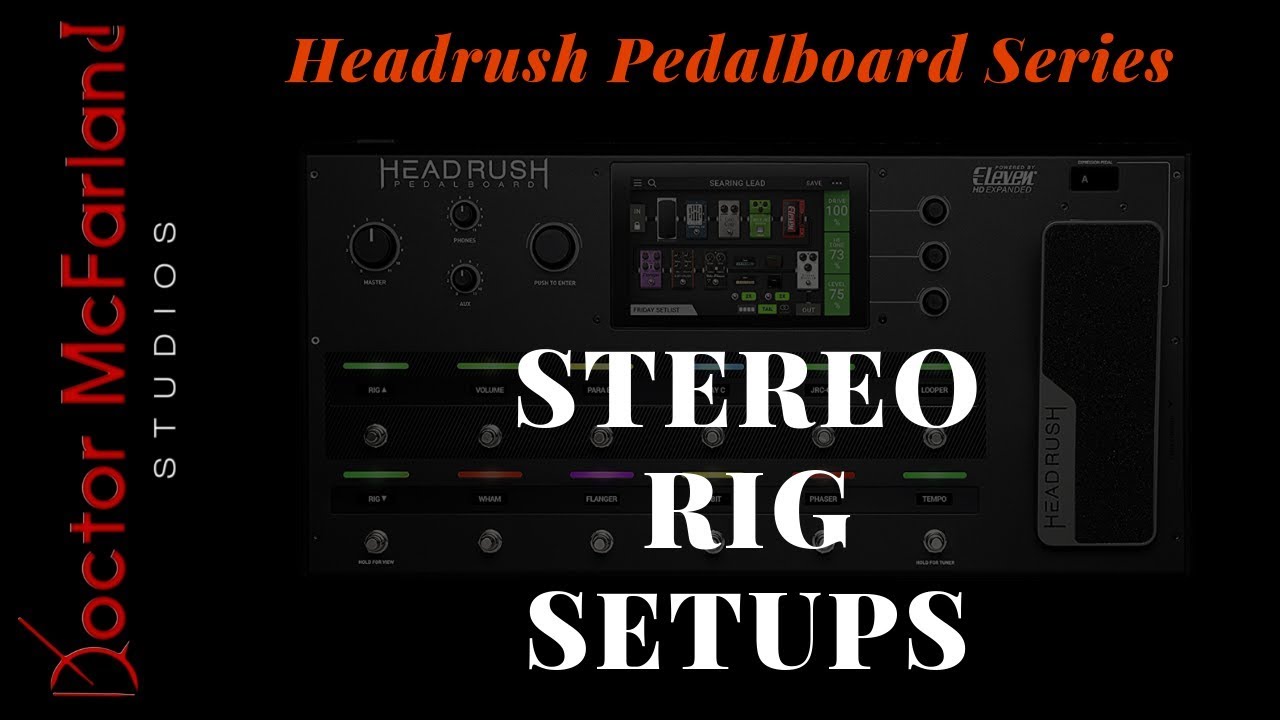 Стереосистемы | Серия Headrush Pedalboard