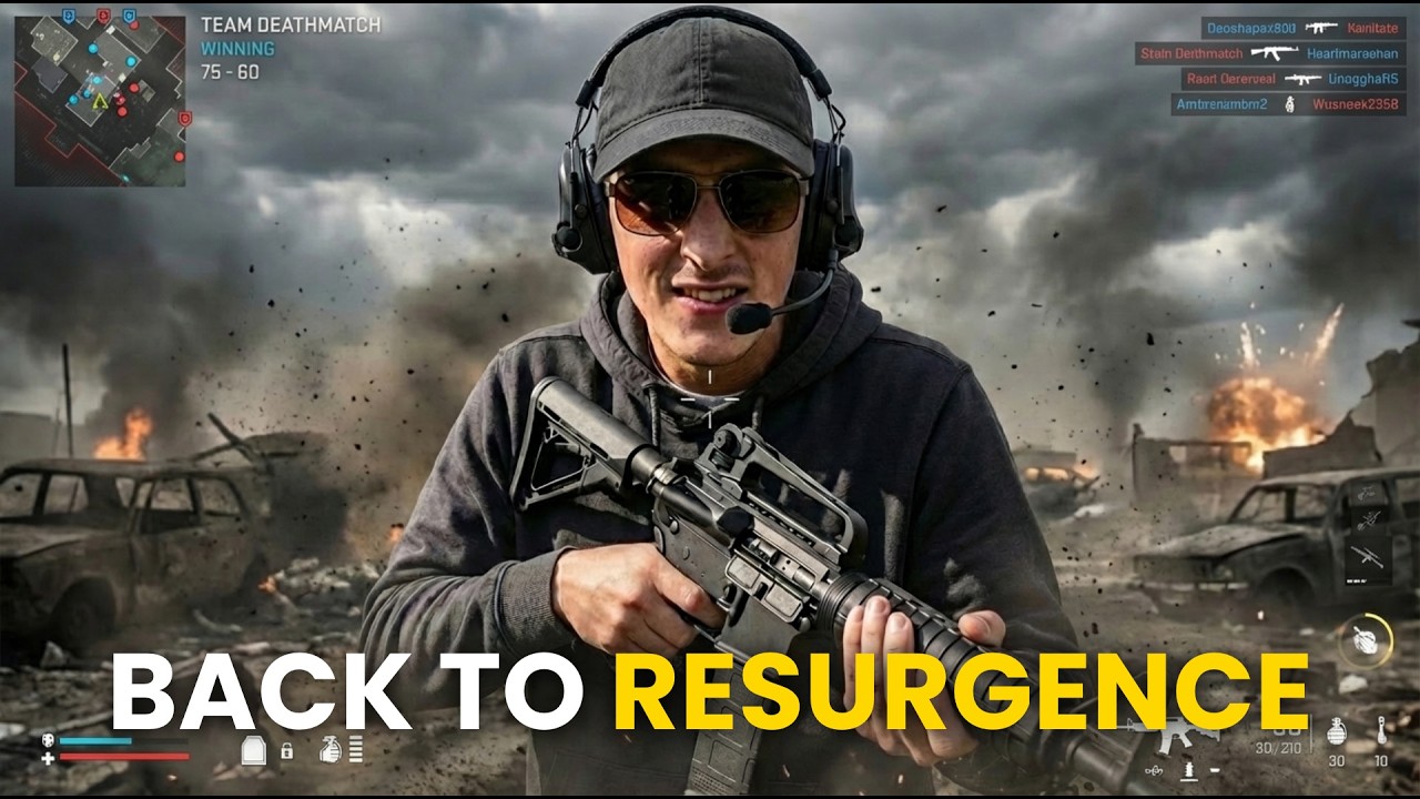 BACK To Resurgence! WARZONE LIVE!