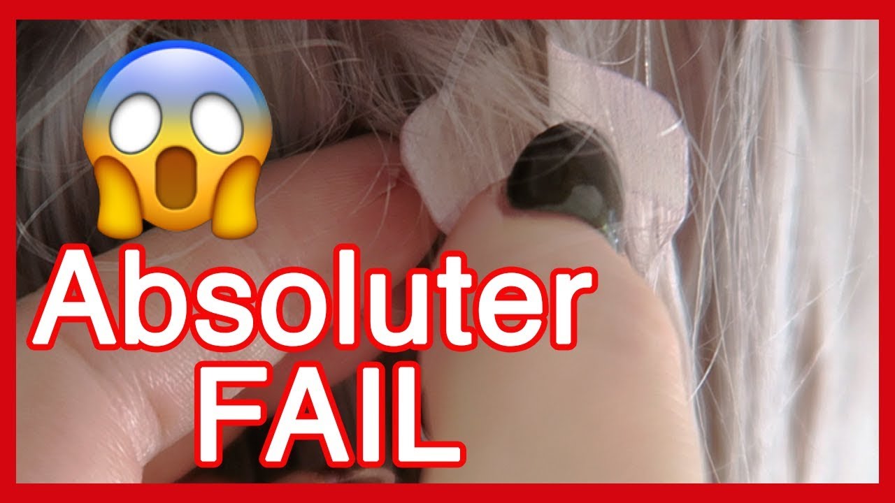 NEUE HAARFARBE I RIESEN FAIL MIT TAPE EXTENSIONS