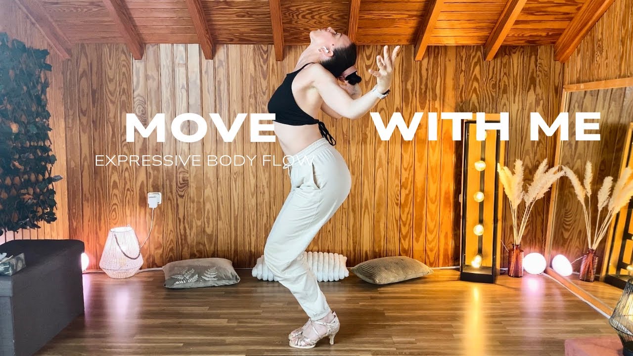 𝐄𝐱𝐩𝐫𝐞𝐬𝐬𝐢𝐯𝐞 𝐁𝐨𝐝𝐲 𝐅𝐥𝐨𝐰| Yoga fluide & f&eacute;minin - Flow pieds nus et en talons | Tous niveaux