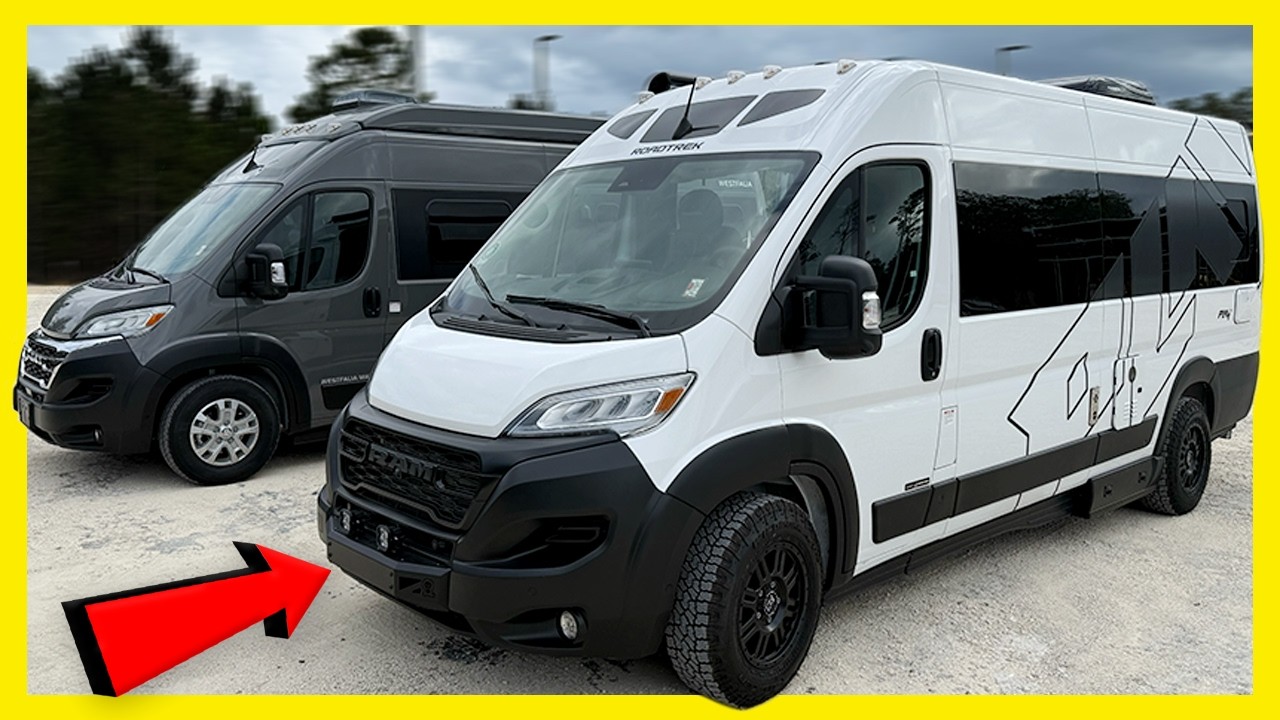 2026 Roadtrek Euro Camper Vans | Westfalia Wave Pop Top & Play Tuff