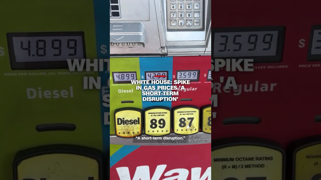 White House: Spike in gas prices 'a short-term disruption'