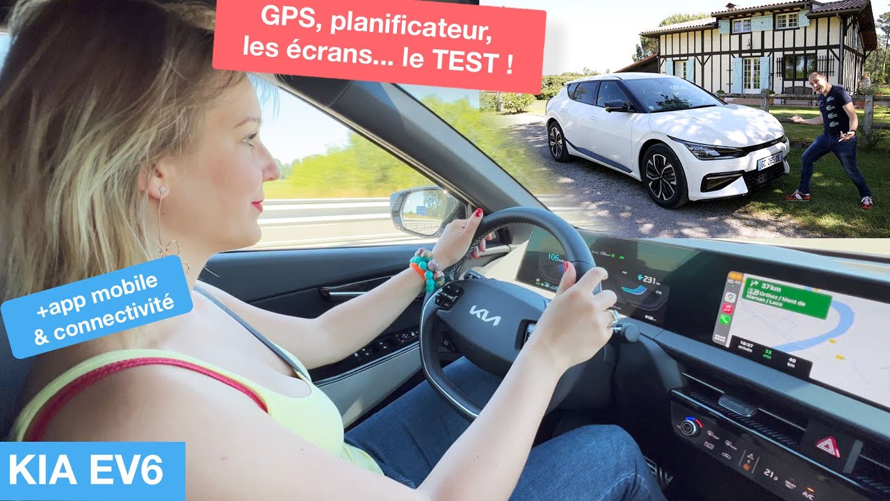 2000 Km en Kia EV6 2022 : intérieur, les écrans, l'app mobile et notre conclusion !