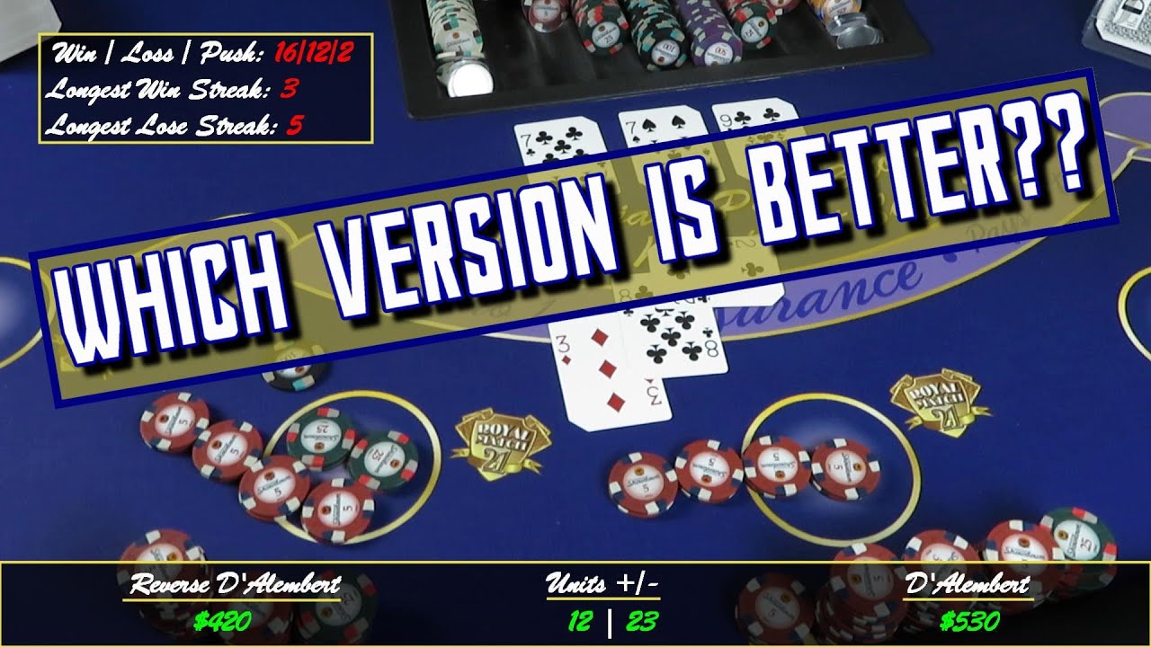 D'Alembert vs REVERSE D'Alembert - BETTING SYSTEMS BATTLE!