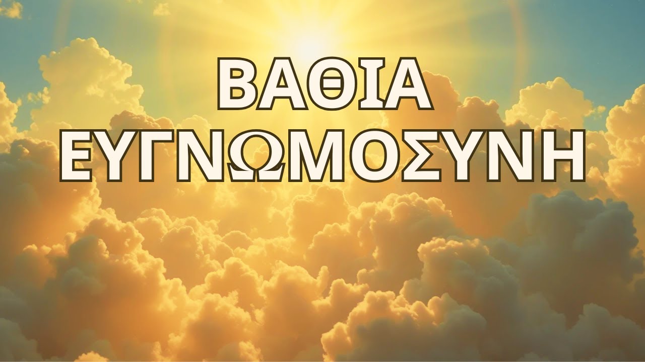 Διαλογισμός Ευγνωμοσύνης 🌤️ | Θετικές Δηλώσεις για Γαλήνη & Αφθονία