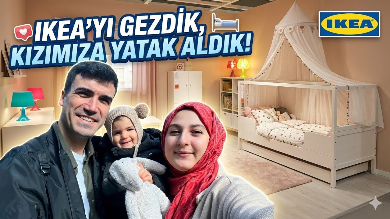 İKEA TURU (MINNEN YATAK ALDIK)
