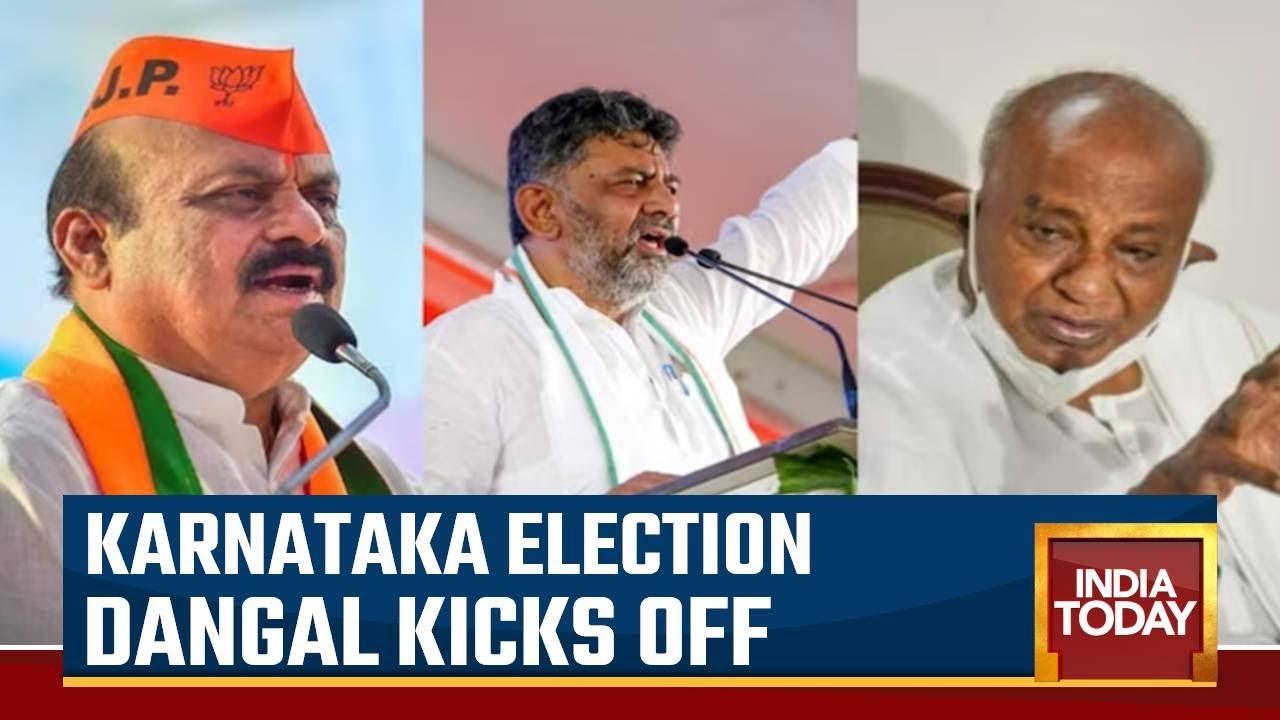Karnataka Election With Nabila Jamal: Countdown Begins To Karnataka Polls | K'taka Polls On May 10