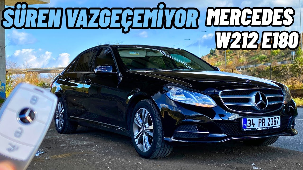 SAKIN SÜRMEYİN VAZGEÇEMEZSİNİZ ! MERCEDES E180 W212 | 1.6 MOTOR YETER Mİ ? İNCELEME