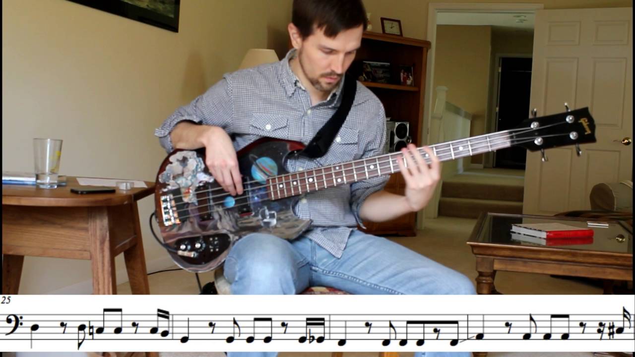 Cream - World Of Pain - Bass Transcription